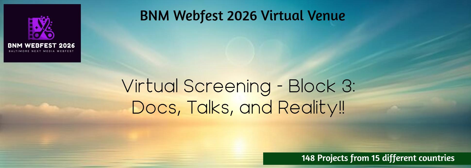 Virtual Screening Block 3 - Docs, Talks and more!!