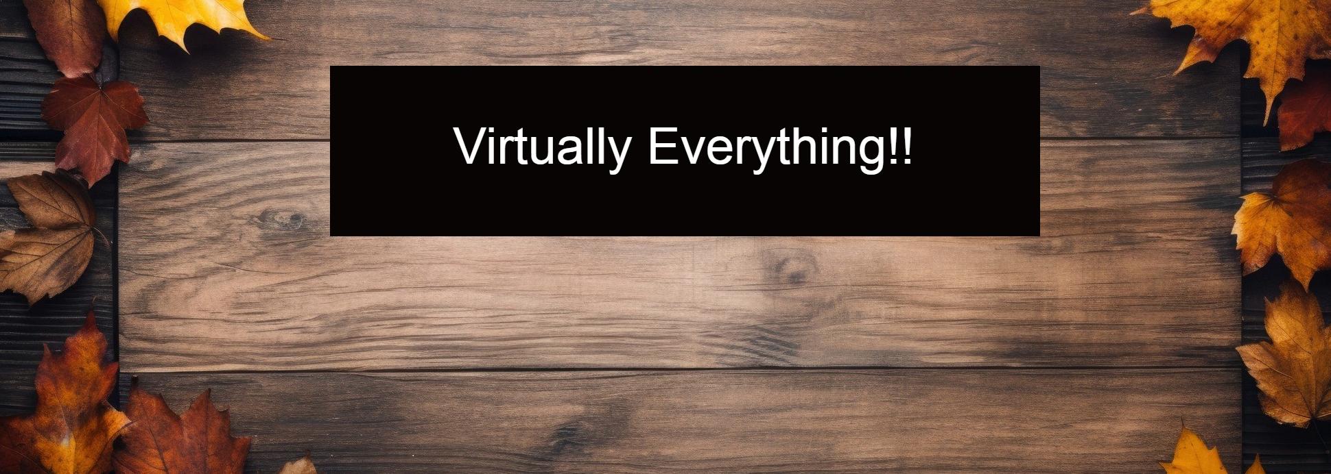 Virtually Everything!  Audio Fiction, Actual Plays and More