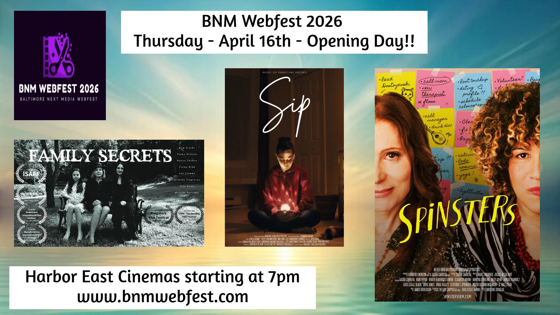 Thursday Opening Night Screenings