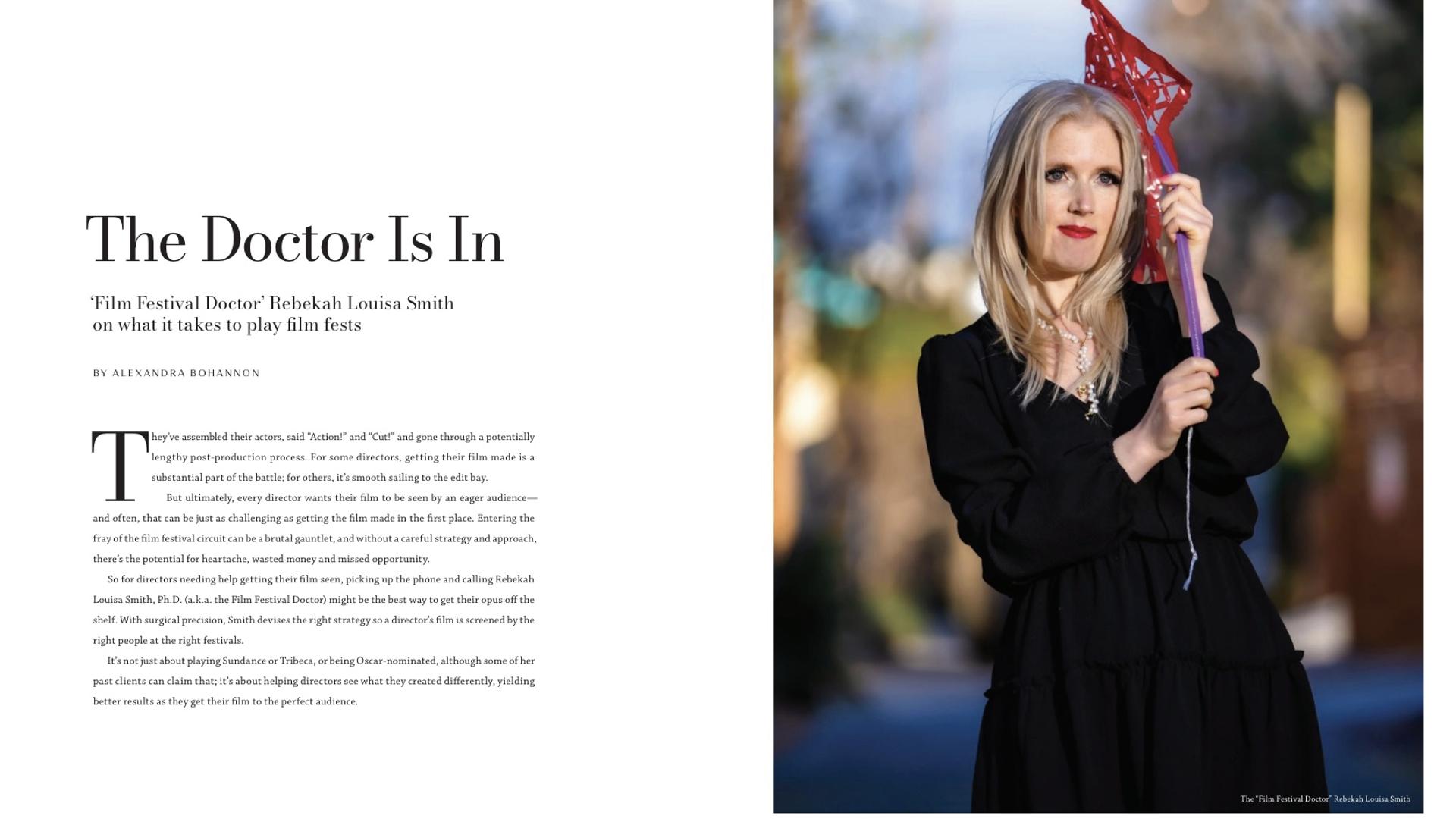 THE FILM FESTIVAL DOCTOR PODCAST 